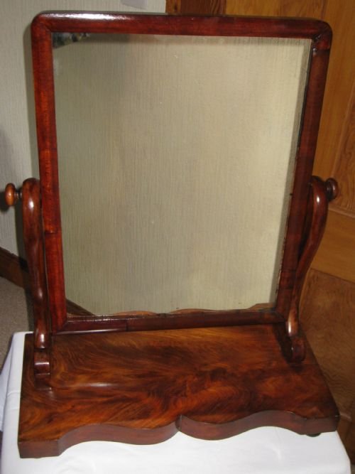 mahogany dressing table mirror