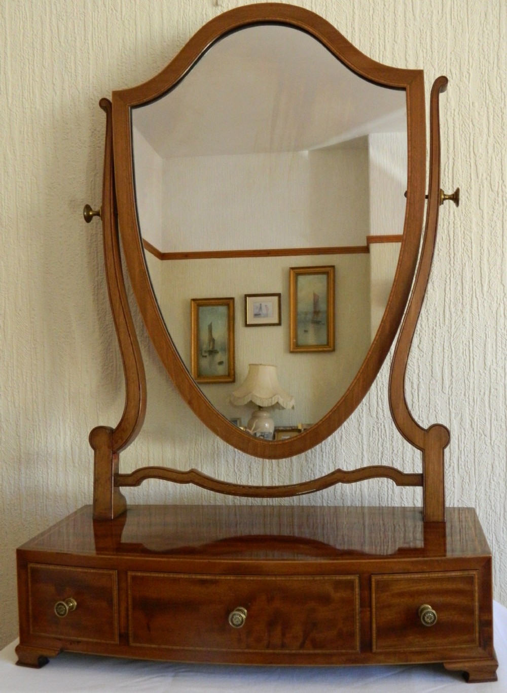 mahogany dressing mirror by gillows