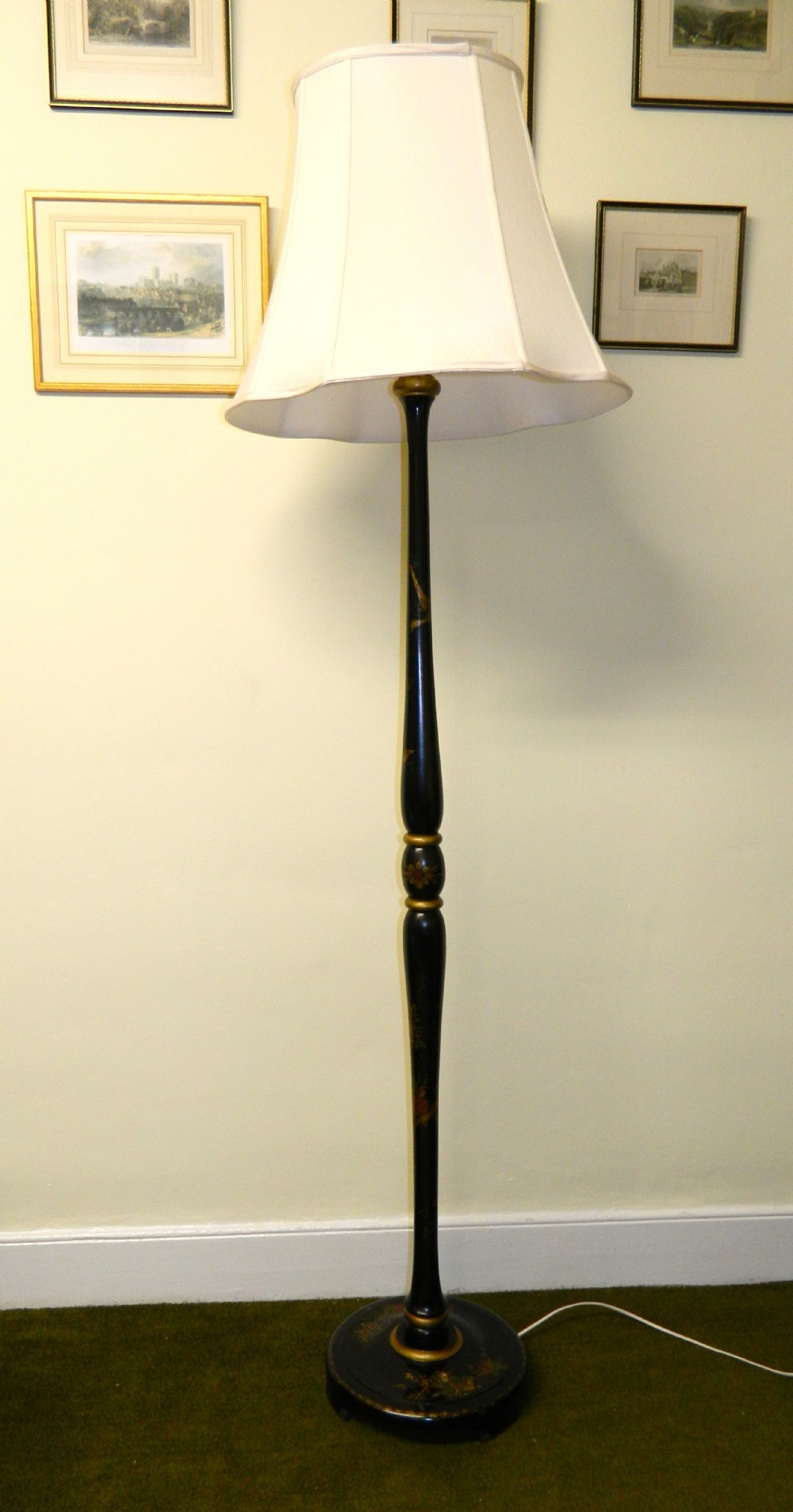 chinoiserie standard lamp