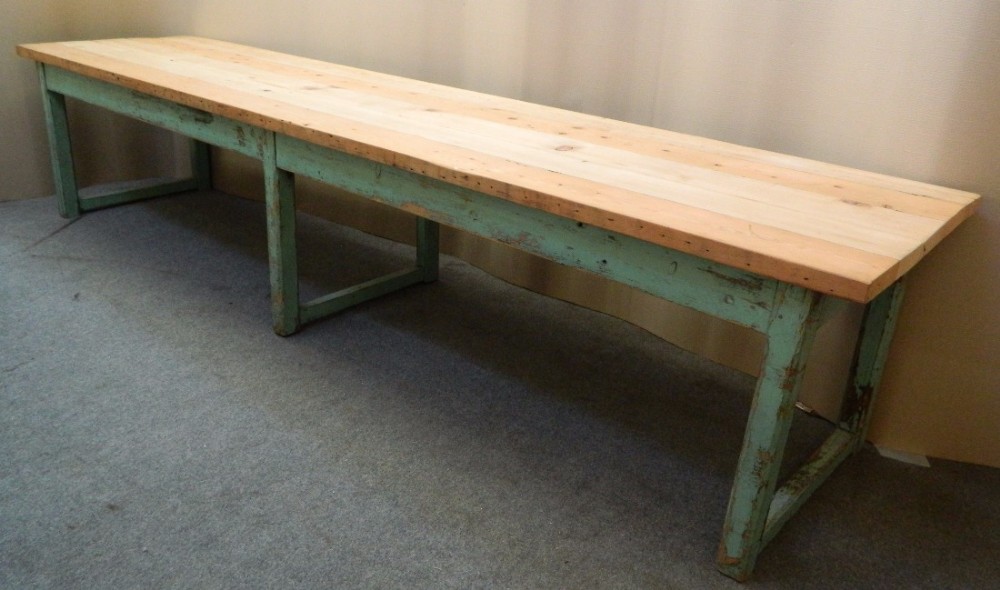 very large refectory table