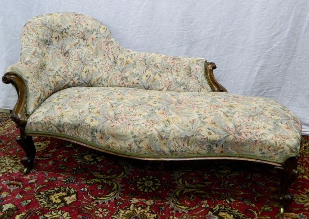 victorian chaise longue