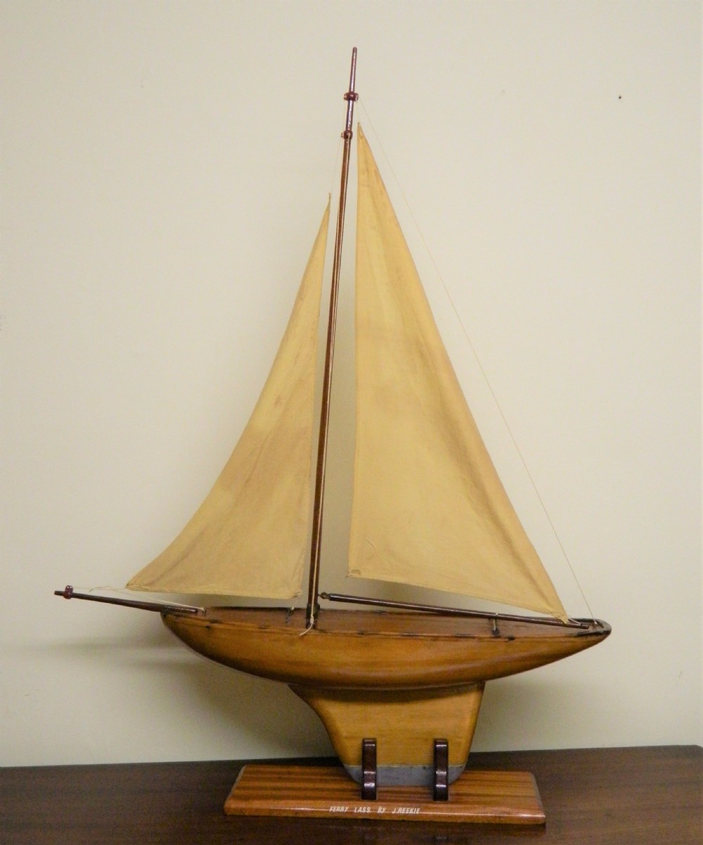 pond yacht model yacht