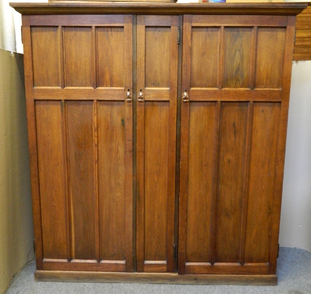 large oak estate cupboard