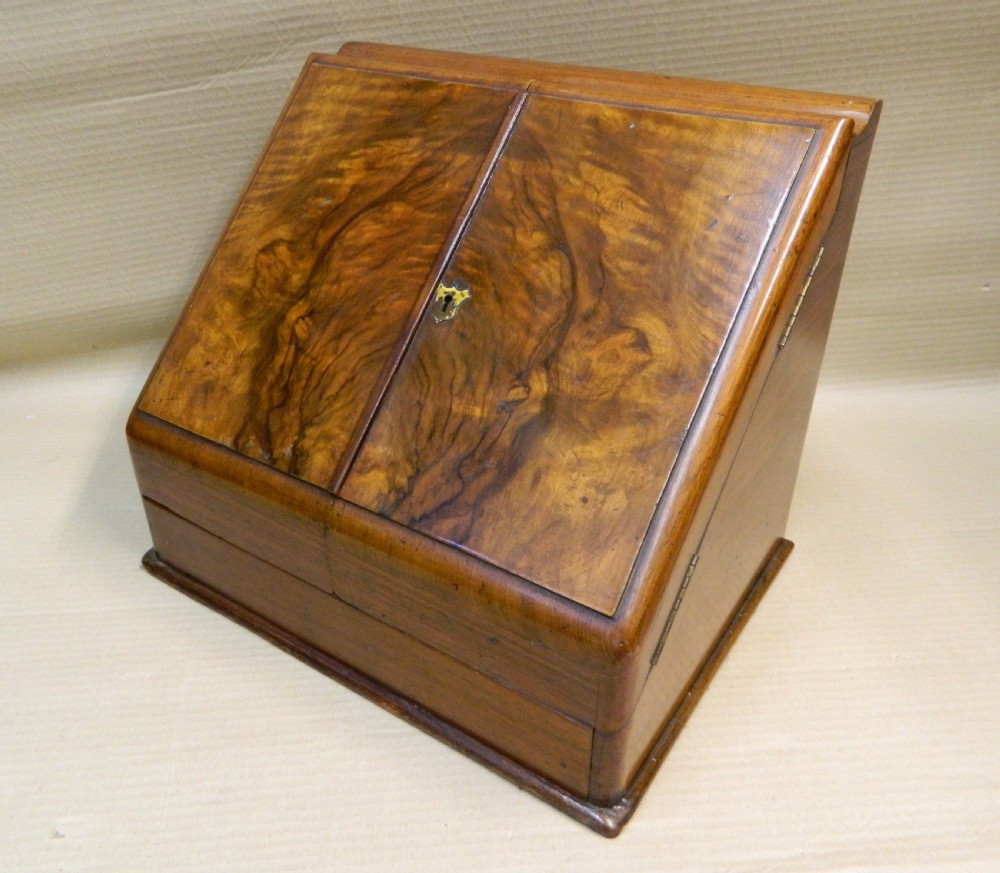 walnut stationery box