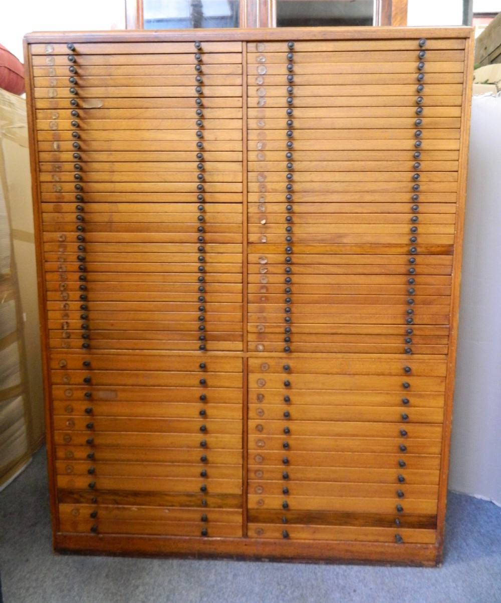 very large collectors specimen cabinet