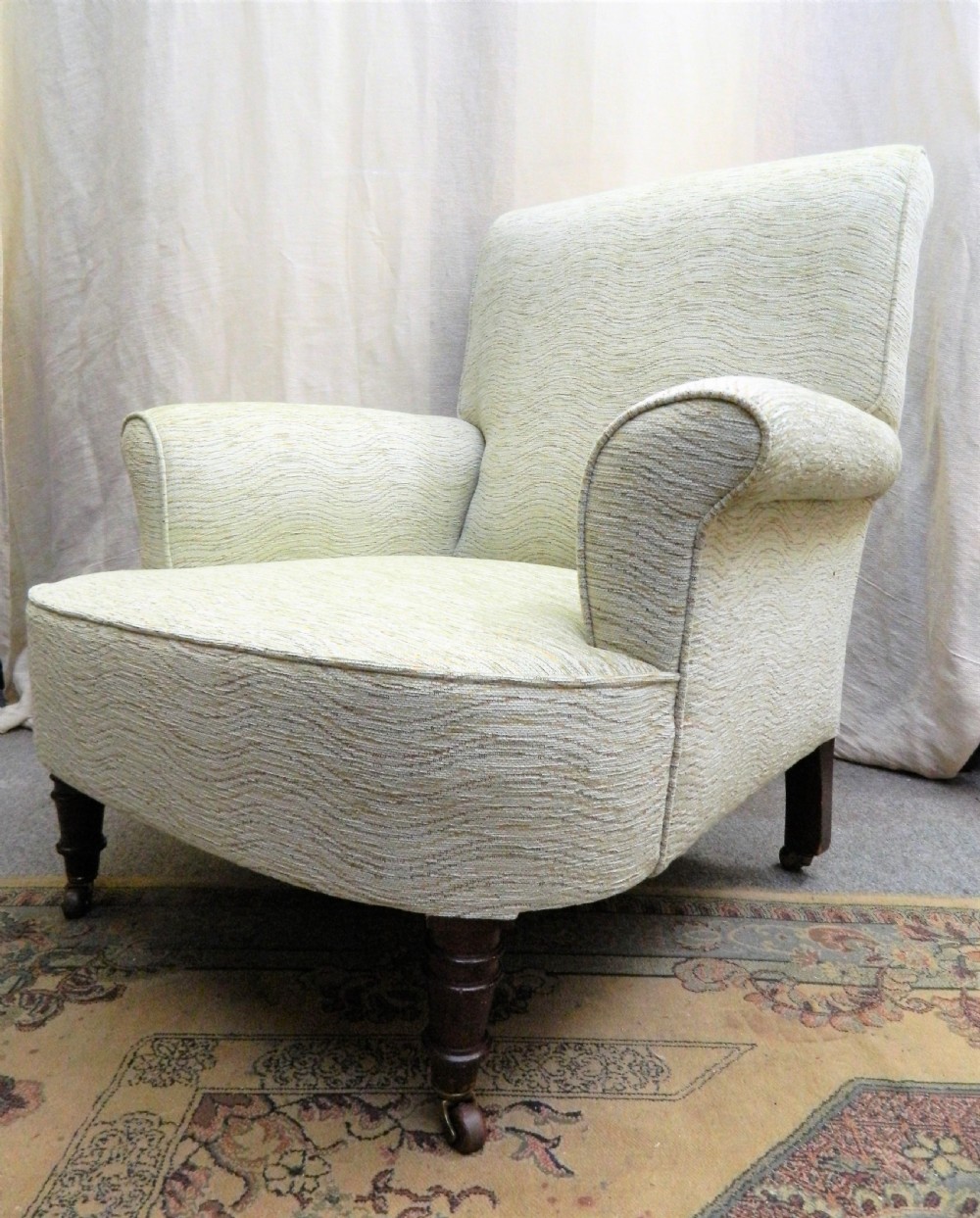 19th century low armchair