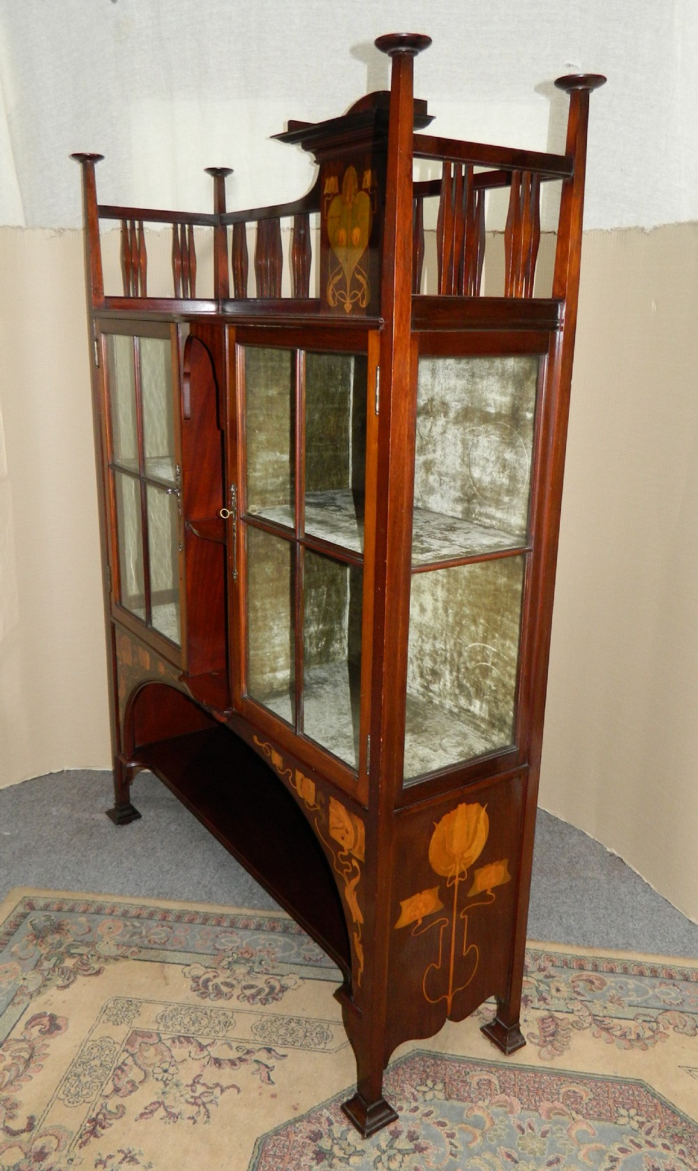 shapland petter display cabinet