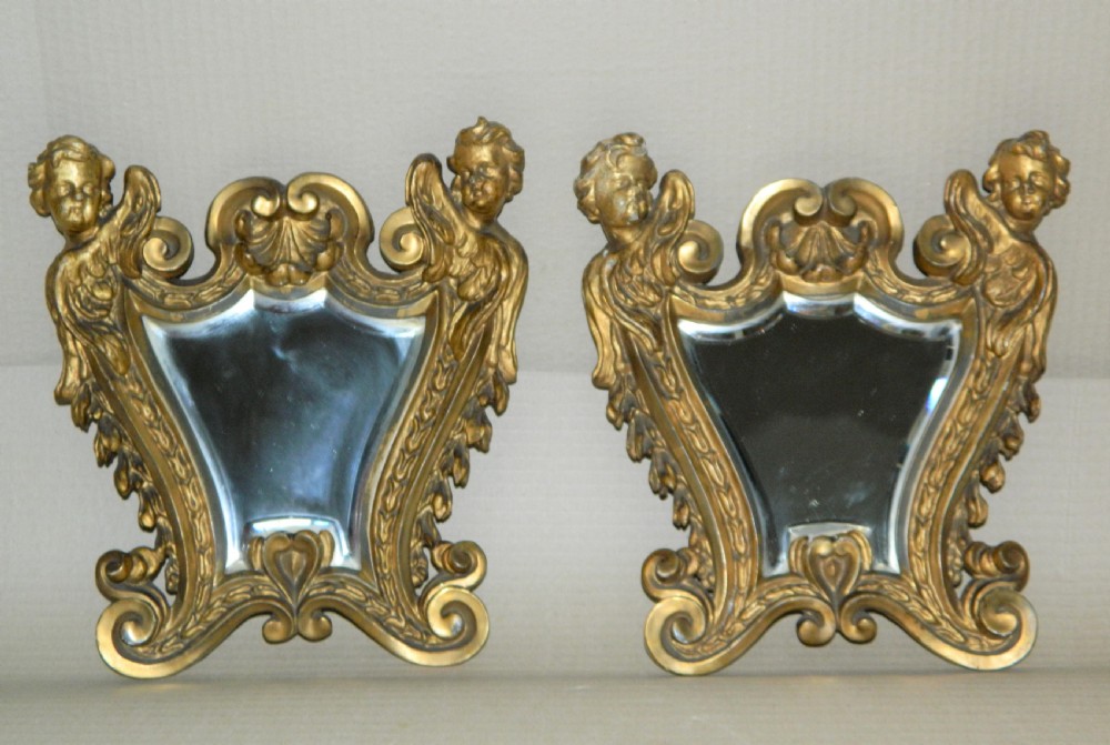pair of 19th century mirrors