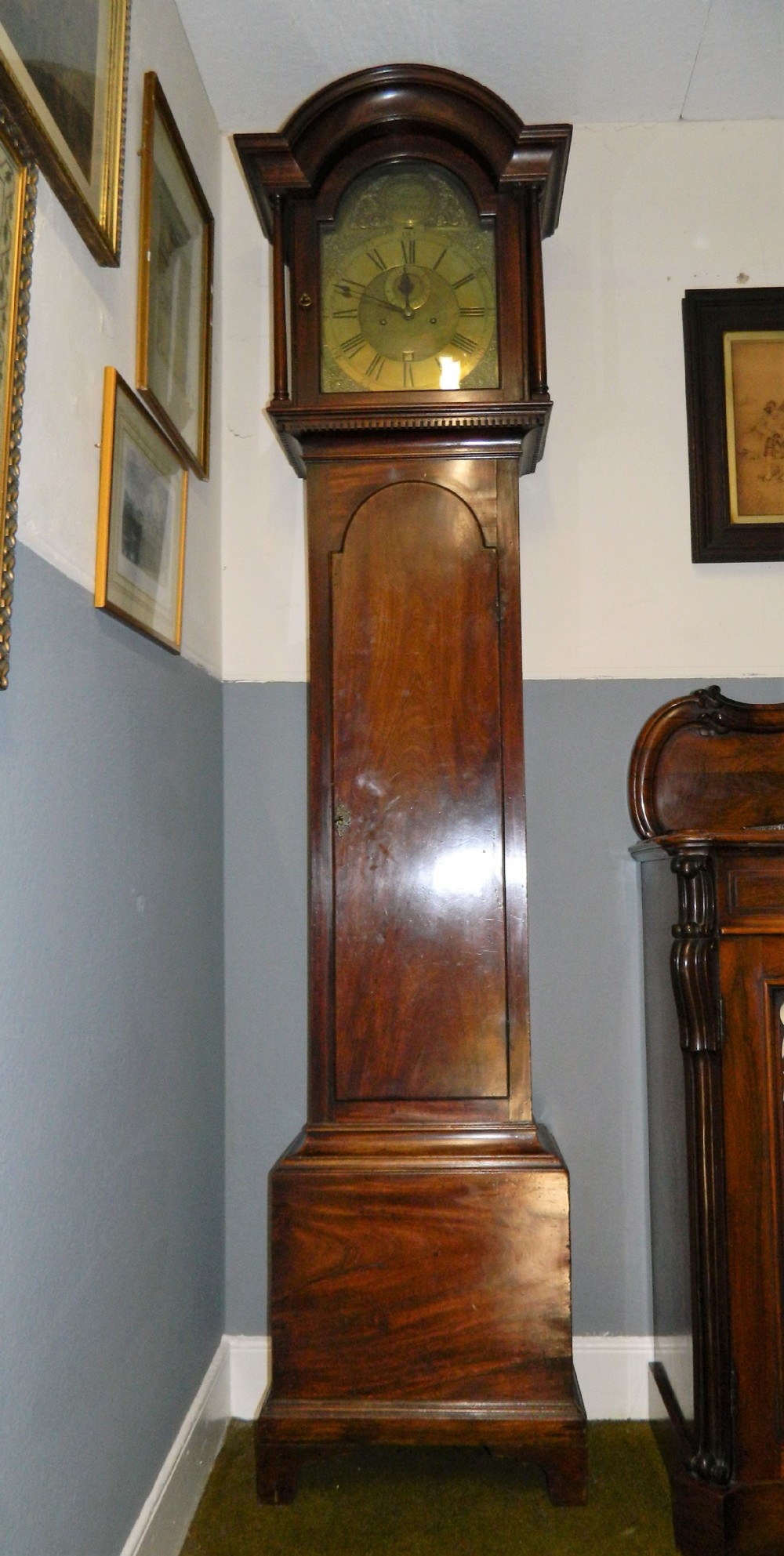 longcase grandfather clock stumbels totnes