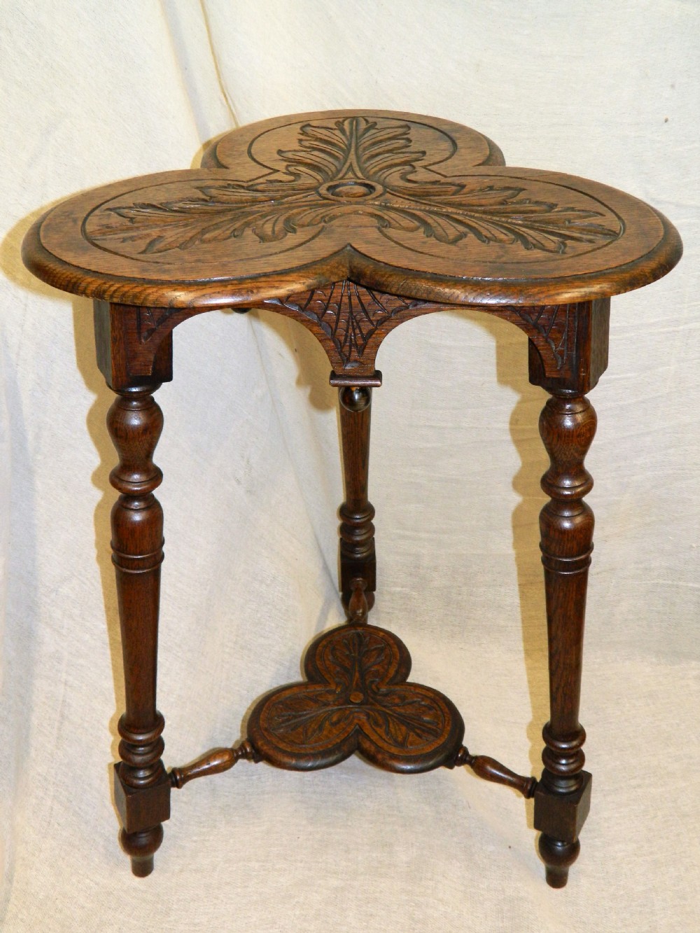 arts crafts oak table
