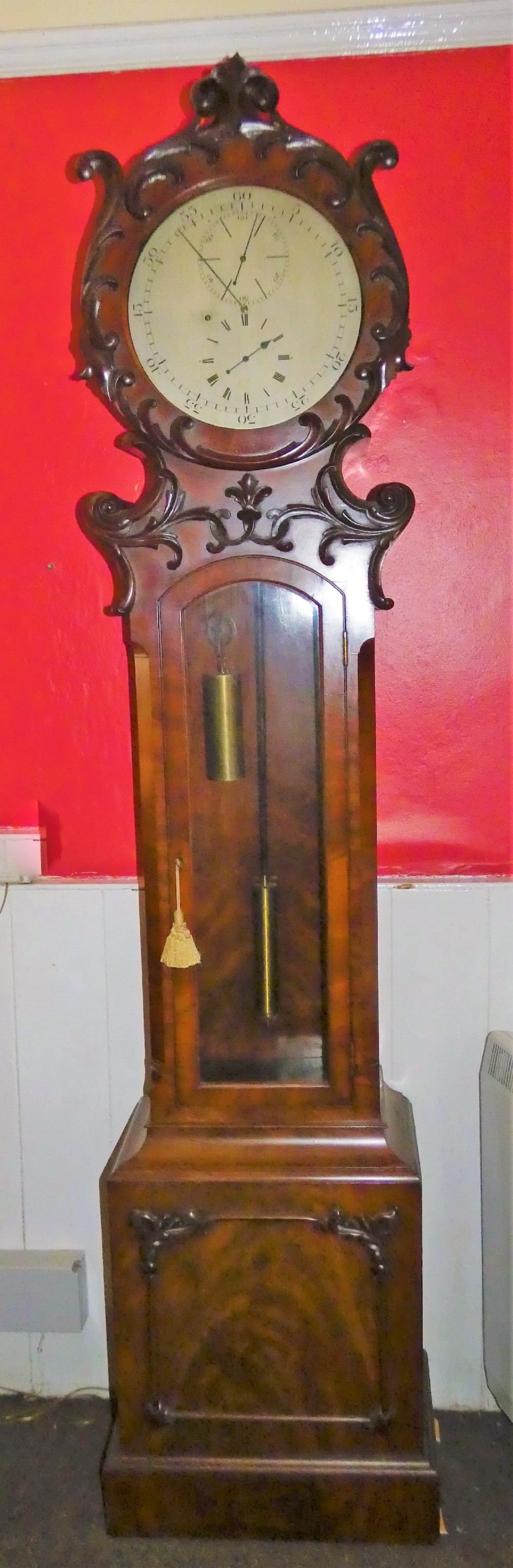 regulator longcase clock