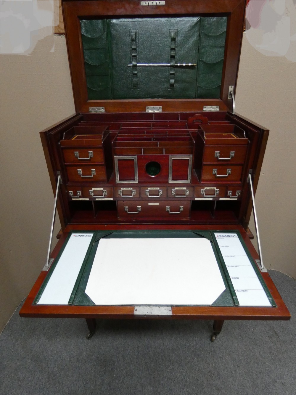 unusual secretaire cabinet bureau