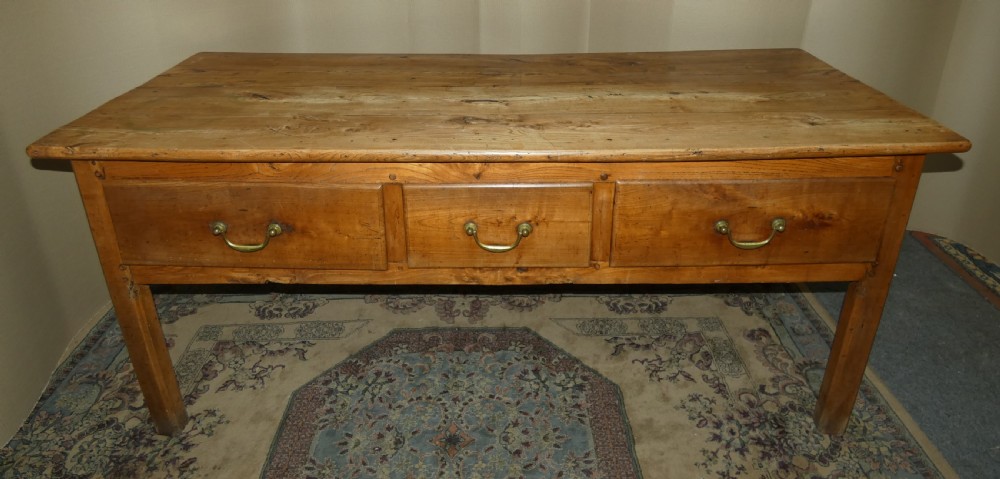 large cherrywood serving table