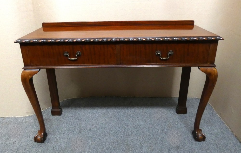 mahogany console table robson sons ltd newcastle upon tyne