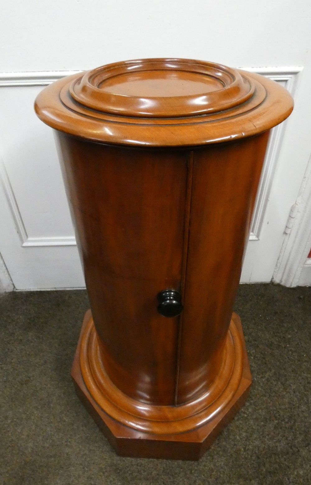 mahogany cylinder cabinet