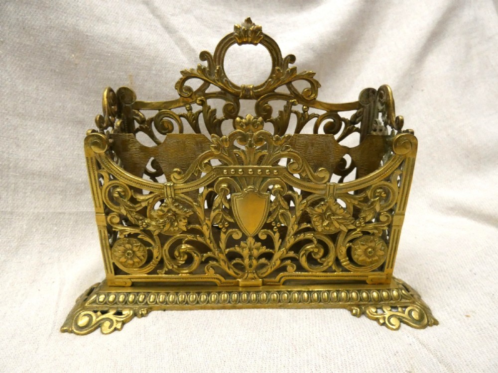 brass letter rack towshend co