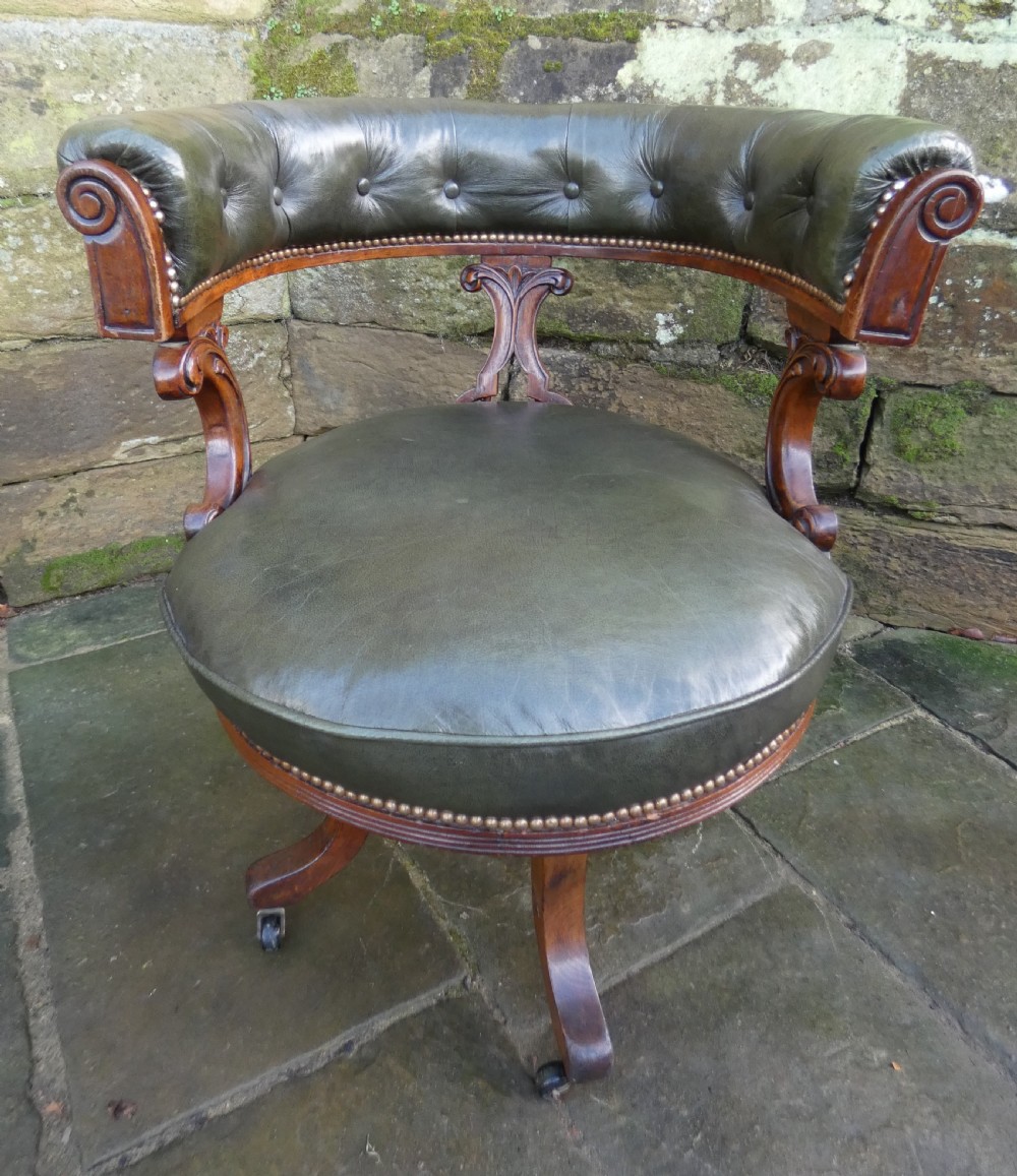 leather library chair desk chair