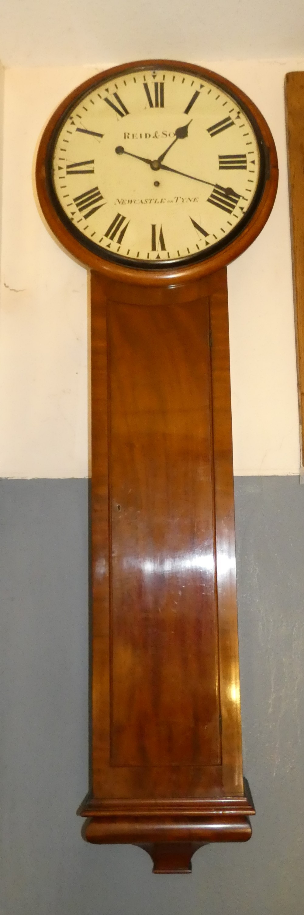 rare large regulator wall clock