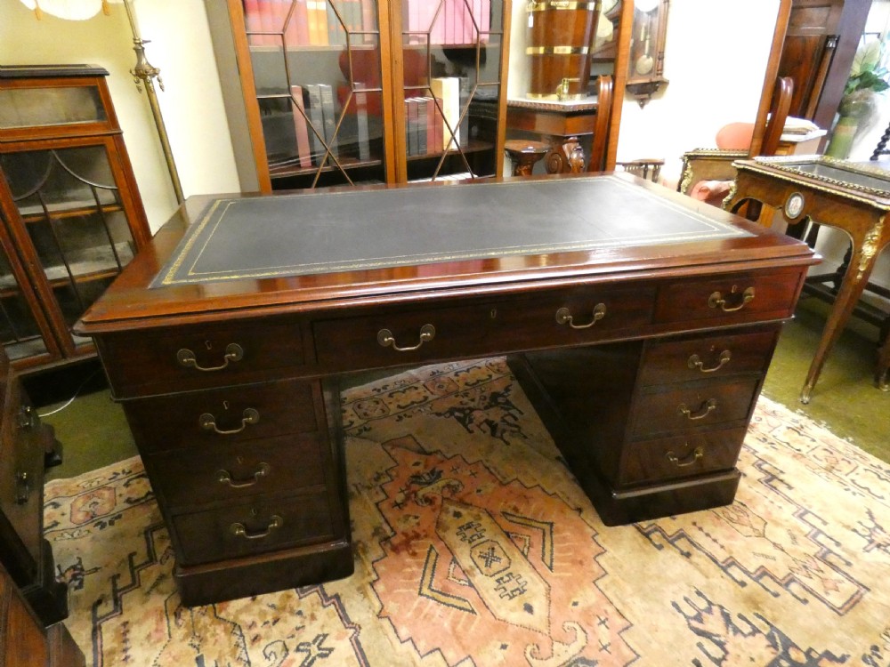 mahogany partners desk